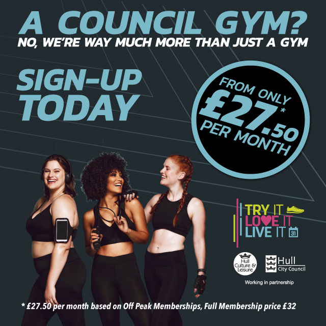 Fitness memberships from &pound;27.50 per month