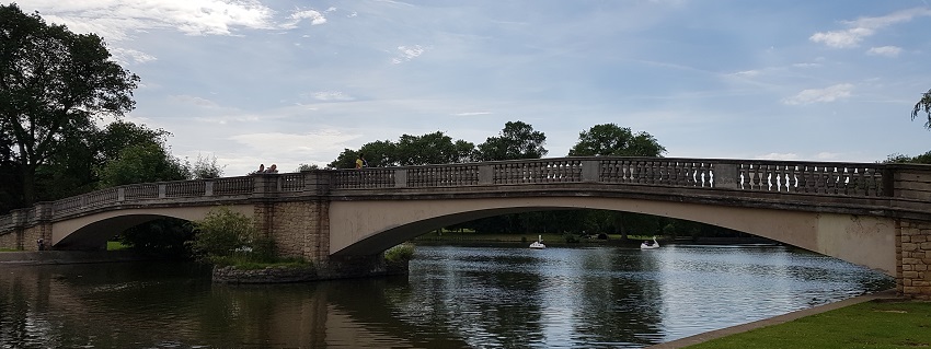 An image of the East Park bridge