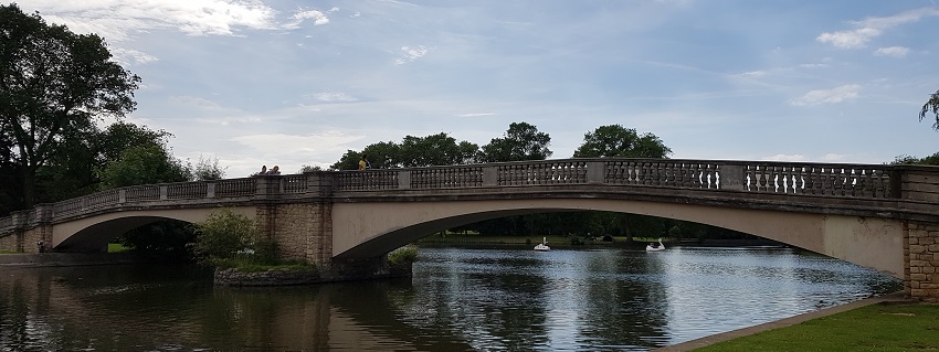 An image of the East Park bridge