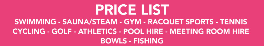 Price list banner
