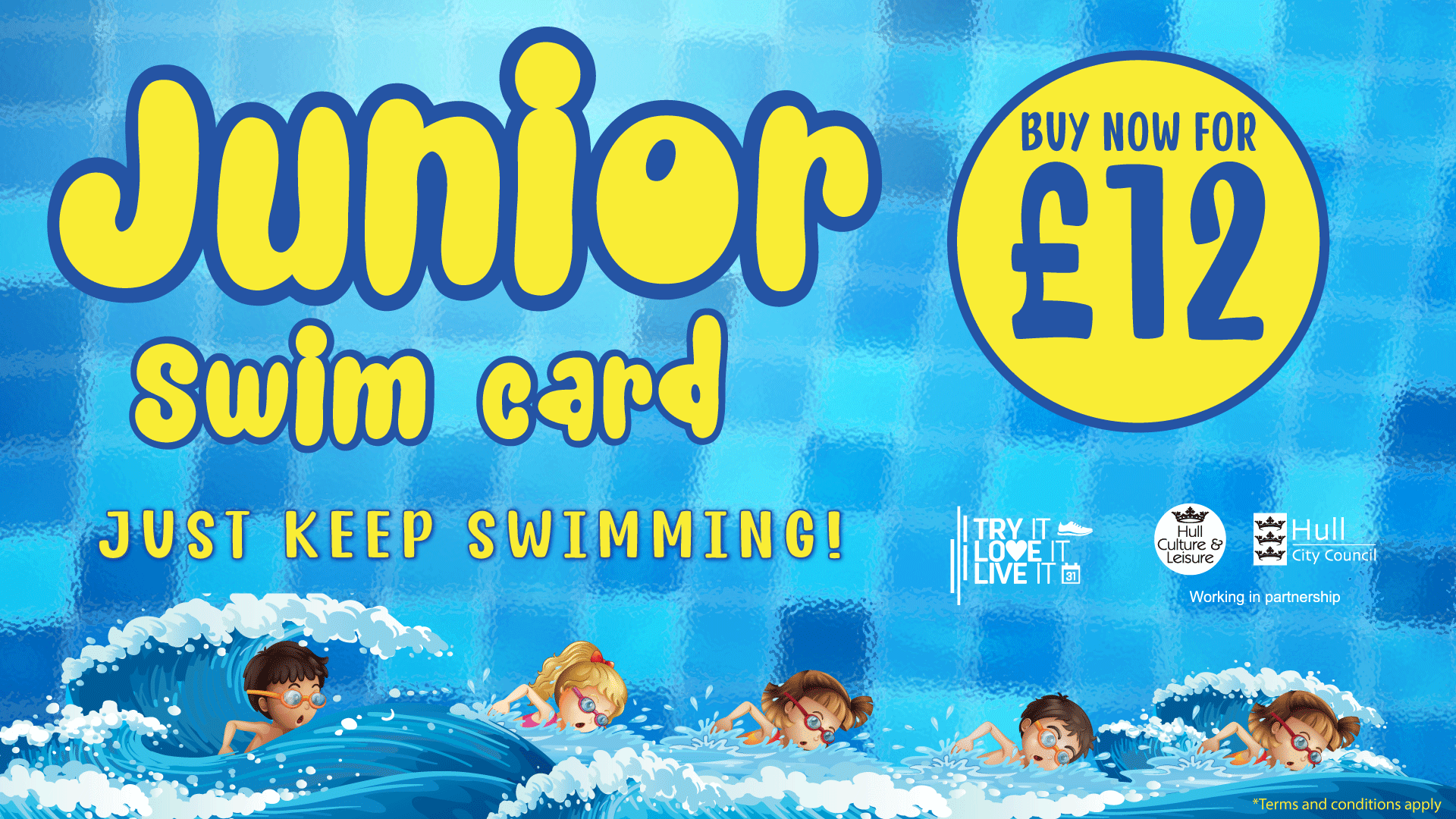Swim card promo