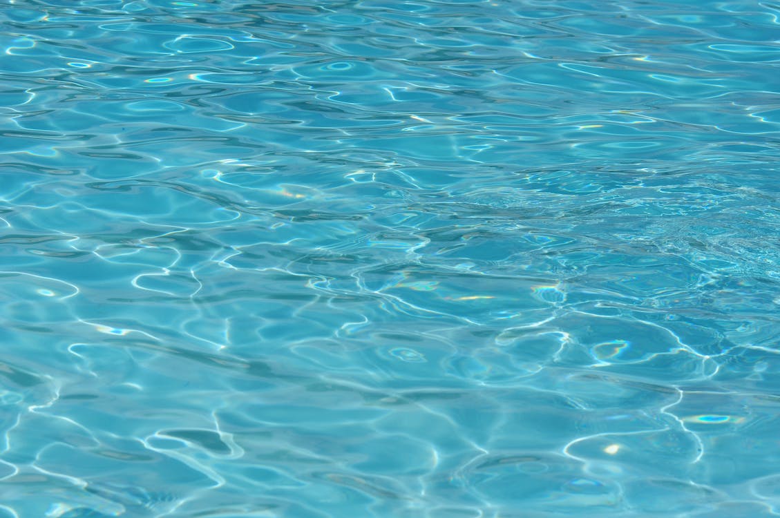 An image of a clear pool of water