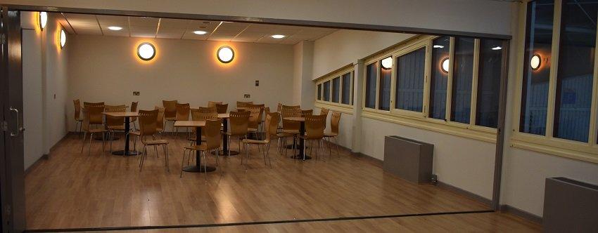 Hull ice arena function room