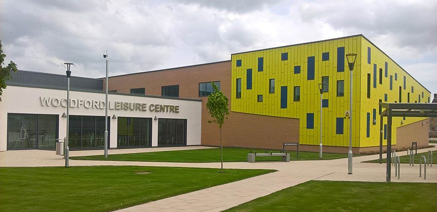 An image of Woodford Leisure Centre